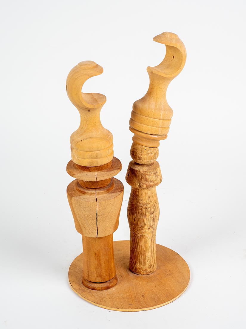 Turned Wood sculpture by Marjorie White Williams