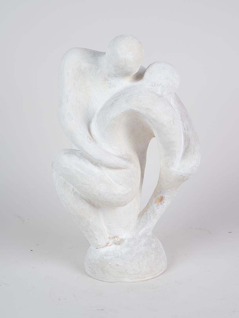 Plaster sculpture