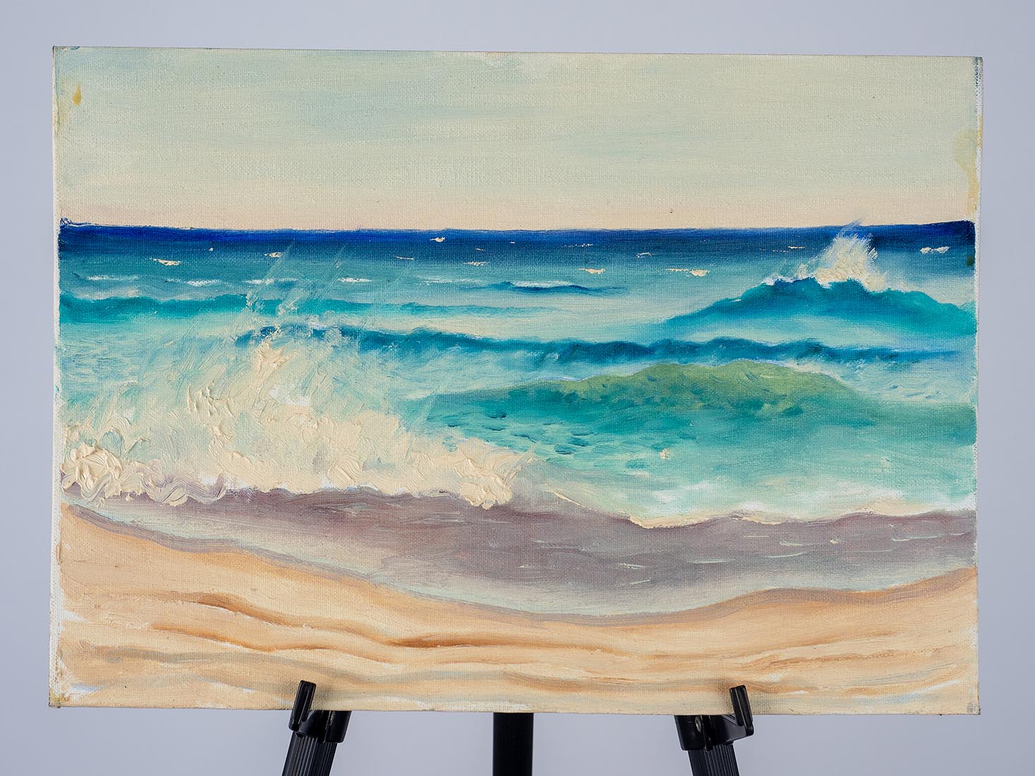 untitled seascape oil painting by Marjorie White Williams
