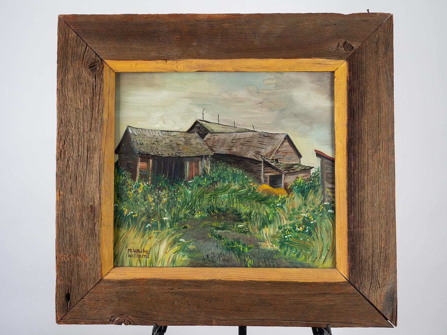 Deserted Barn oil painting by Marjorie White Williams