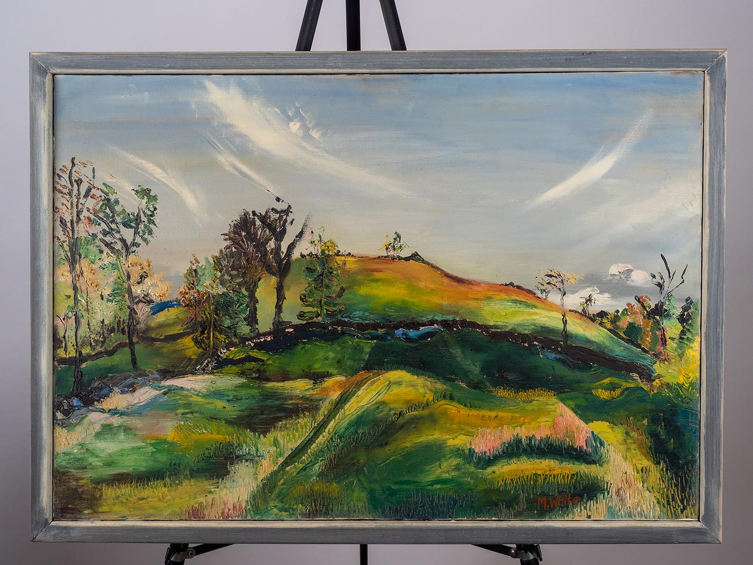 Landscape oil painting by Marjorie White Williams