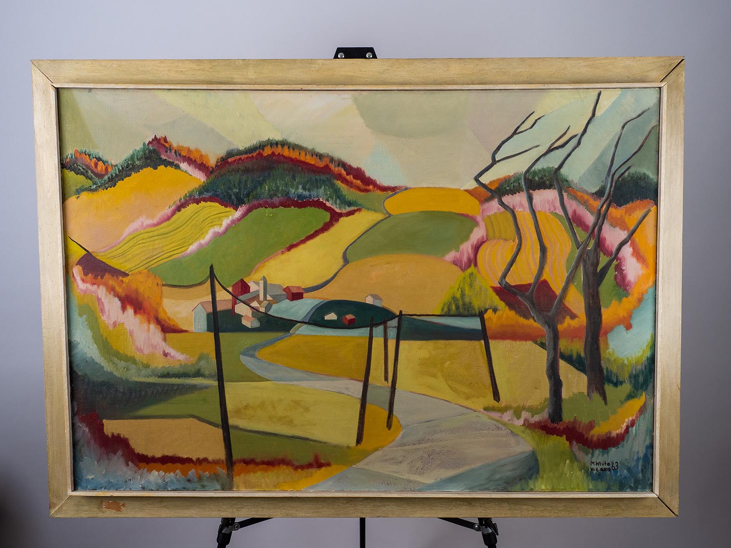 untitled landscape oil painting by Marjorie White Williams